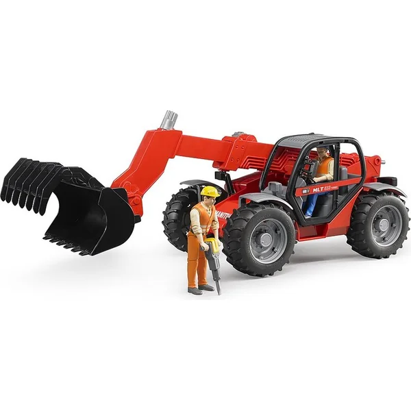 Bruder 02125 Manitou MLT 633 chargeuse avec bras télescopique