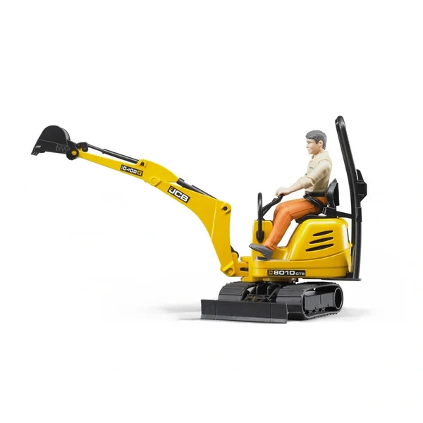 Bruder - Jcb Micro Excavator 8010 Cts And Man - Play Vehicle