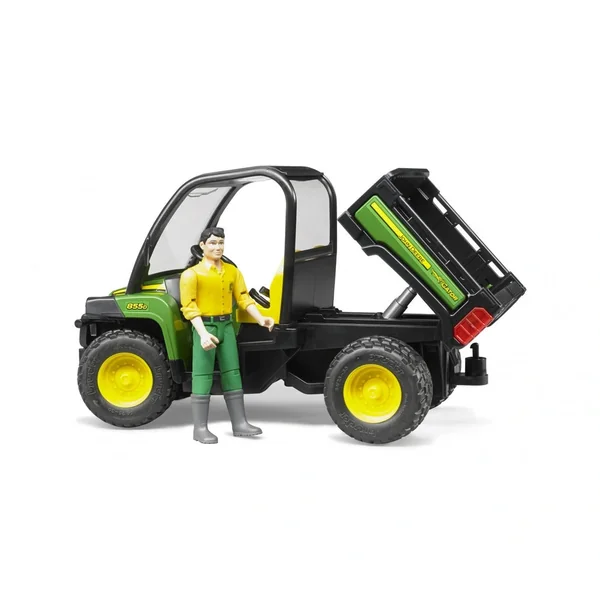 Bruder - John Deere Gator Xuv 855D Con Conducente - Play Vehicle