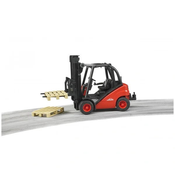 Bruder - Linde Fork Lift H30D With 2 Pallets - Play Vehicle