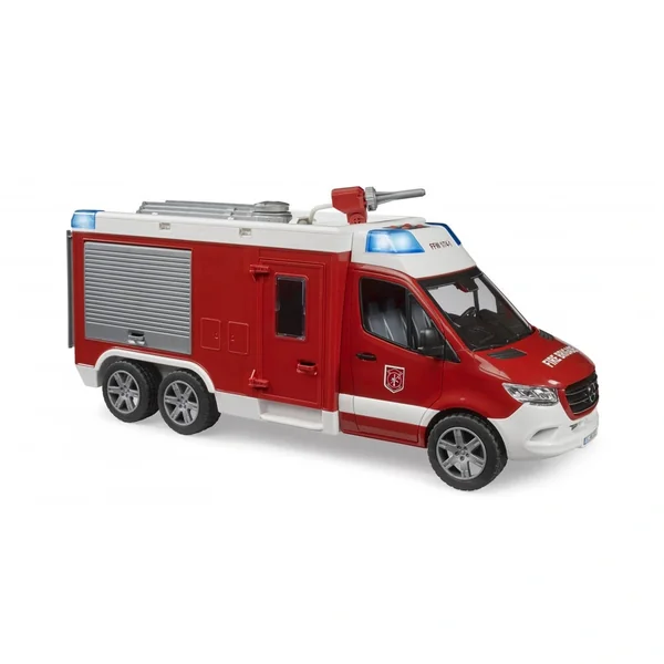 Bruder - Mb Sprinter Fire Service Rescue Vehicle With Light And Sound Module - Play Vehicle