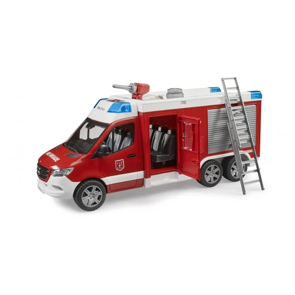 Bruder - Mb Sprinter Fire Service Rescue Vehicle With Light And Sound Module - Play Vehicle