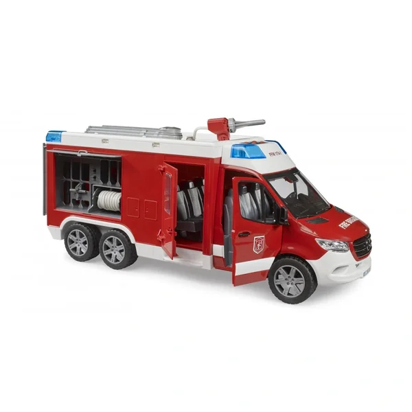 Bruder - Mb Sprinter Fire Service Rescue Vehicle With Light And Sound Module - Play Vehicle