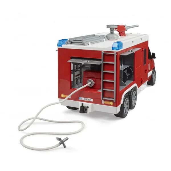 Bruder - Mb Sprinter Fire Service Rescue Vehicle With Light And Sound Module - Play Vehicle