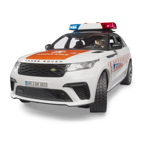 Bruder - Range Rover Velar Emergency Doctor Vehicle With Driver - Play Vehicle