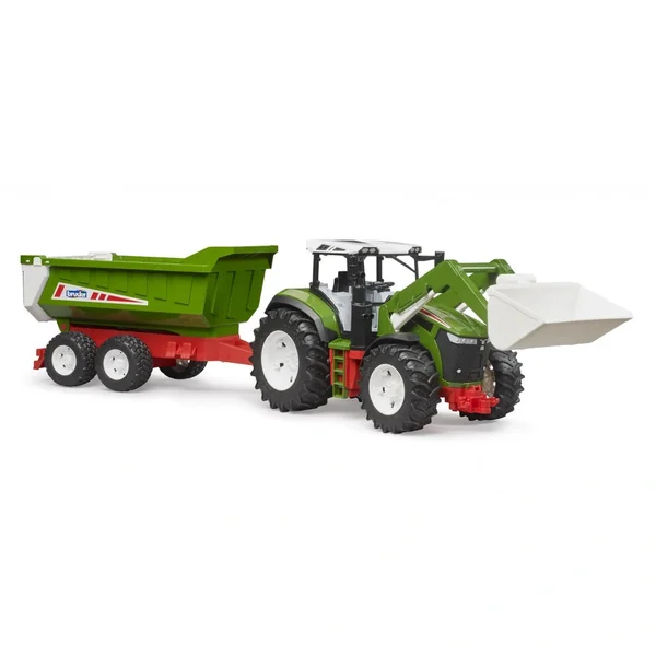 Bruder - Roadmax Tractor With Frontloader And Rear Tipper - Play Vehicle