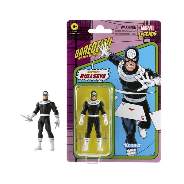 Bullseye figurine Marvel Legends Retro Collection Series Hasbro 10 cm
