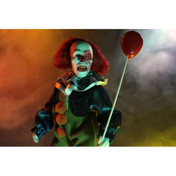 BURNED FACE PENNYWISE FIGURINE « IL » EST REVENU 1990 MEGO 20 CM