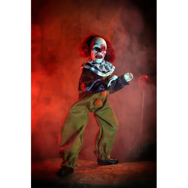 BURNED FACE PENNYWISE FIGURINE « IL » EST REVENU 1990 MEGO 20 CM