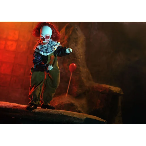 BURNED FACE PENNYWISE FIGURINE « IL » EST REVENU 1990 MEGO 20 CM