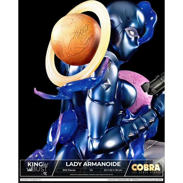 Buste de collection 1:4 Cobra: Lady Armanoïde, King Bust Cartoon Kingdom 2025