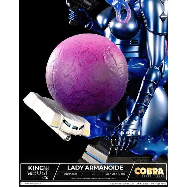 Buste de collection 1:4 Cobra: Lady Armanoïde, King Bust Cartoon Kingdom 2025