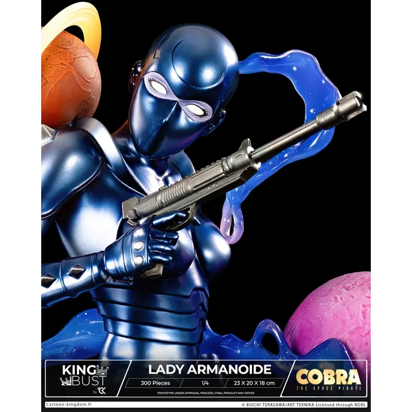 Buste de collection 1:4 Cobra: Lady Armanoïde, King Bust Cartoon Kingdom 2025