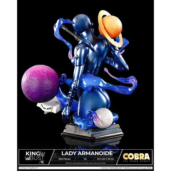 Buste de collection 1:4 Cobra: Lady Armanoïde, King Bust Cartoon Kingdom 2025