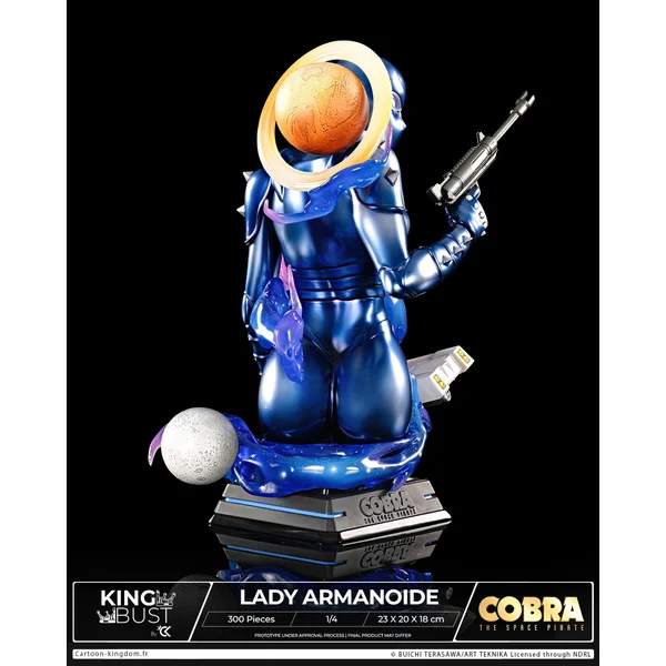Buste de collection 1:4 Cobra: Lady Armanoïde, King Bust Cartoon Kingdom 2025