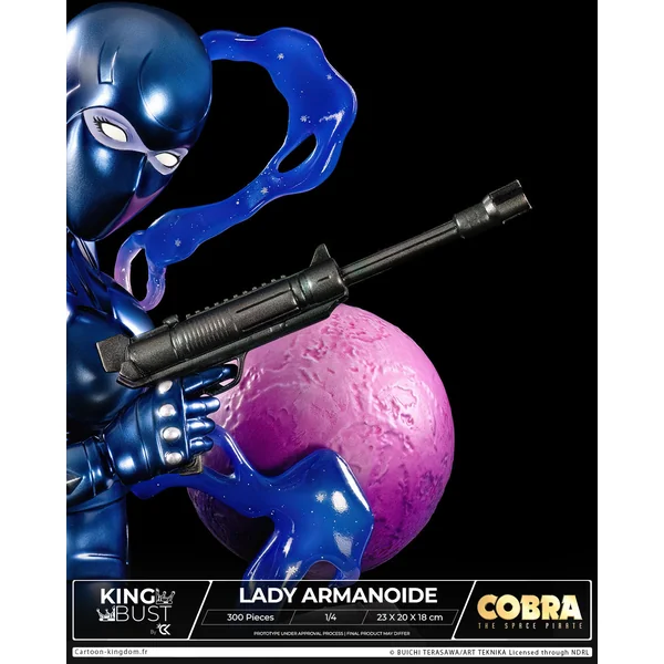 Buste de collection 1:4 Cobra: Lady Armanoïde, King Bust Cartoon Kingdom 2025
