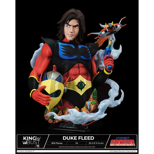 Buste de collection 1:4 Goldorak / Grendizer: Actarus / Duke Fleed, King Bust Cartoon Kingdom 2026