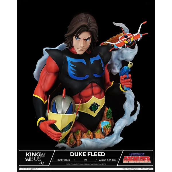 Buste de collection 1:4 Goldorak / Grendizer: Actarus / Duke Fleed, King Bust Cartoon Kingdom 2026