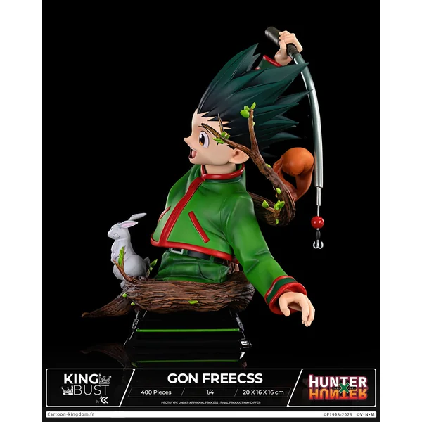 Buste de collection 1:4 Hunter x Hunter: Gon Freecss, King Bust Cartoon Kingdom 2026