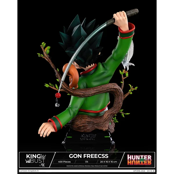 Buste de collection 1:4 Hunter x Hunter: Gon Freecss, King Bust Cartoon Kingdom 2026