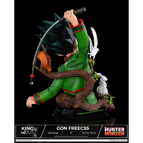 Buste de collection 1:4 Hunter x Hunter: Gon Freecss, King Bust Cartoon Kingdom 2026