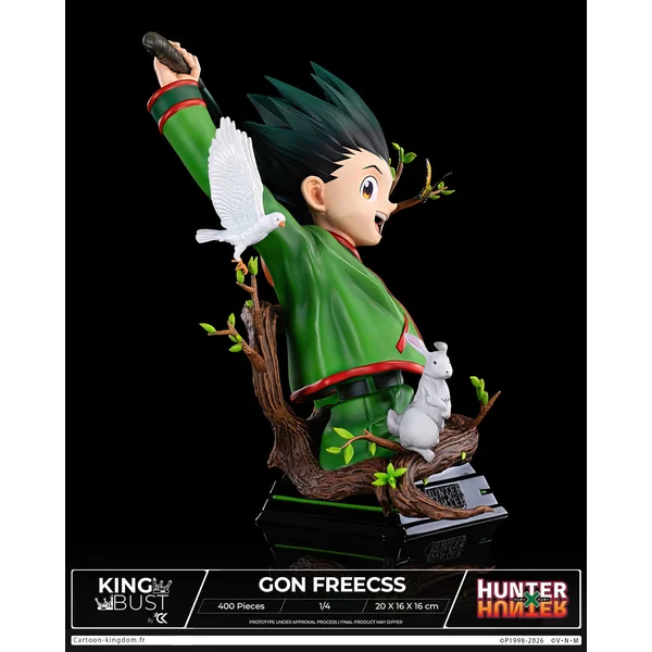 Buste de collection 1:4 Hunter x Hunter: Gon Freecss, King Bust Cartoon Kingdom 2026