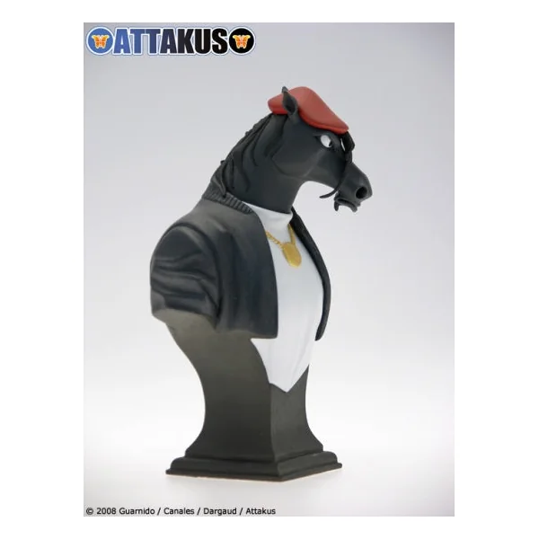 Buste de collection en résine Blacksad Cheval Black Claws Attakus B414