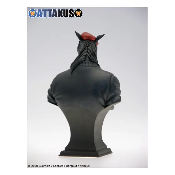 Buste de collection en résine Blacksad Cheval Black Claws Attakus B414