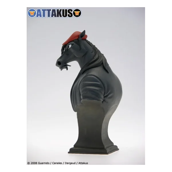 Buste de collection en résine Blacksad Cheval Black Claws Attakus B414