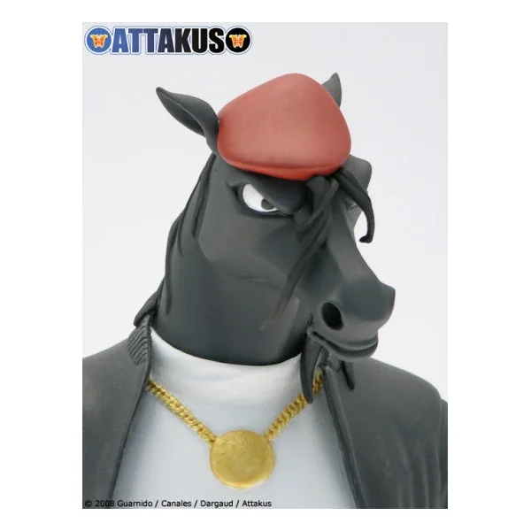 Buste de collection en résine Blacksad Cheval Black Claws Attakus B414