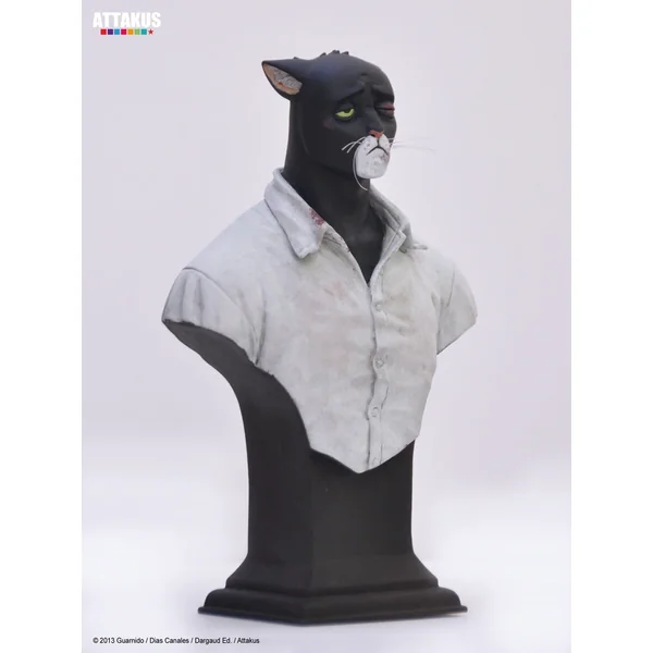Buste de collection en résine John Blacksad #03 gueule cassée Attakus B426