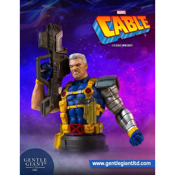 CABLE BUSTE 1/6 MARVEL GENTLE GIANT 24 CM
