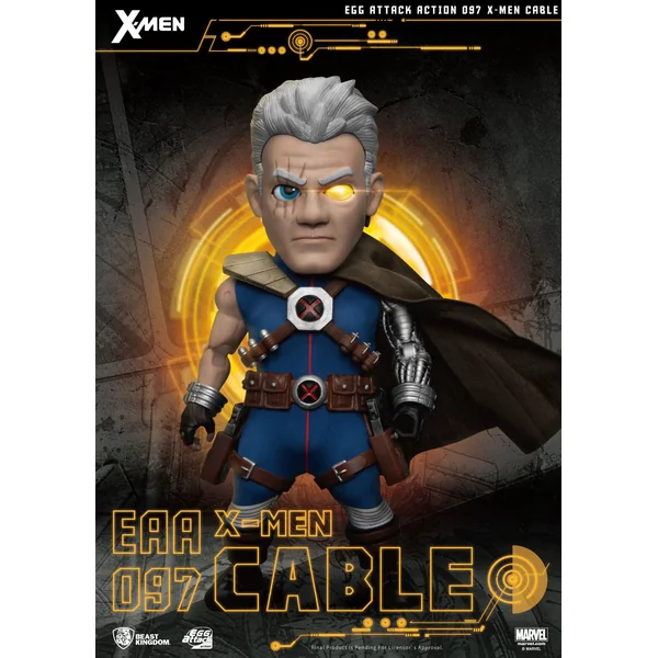 Cable figurine X-Men Egg Attack Beast Kingdom 17 cm