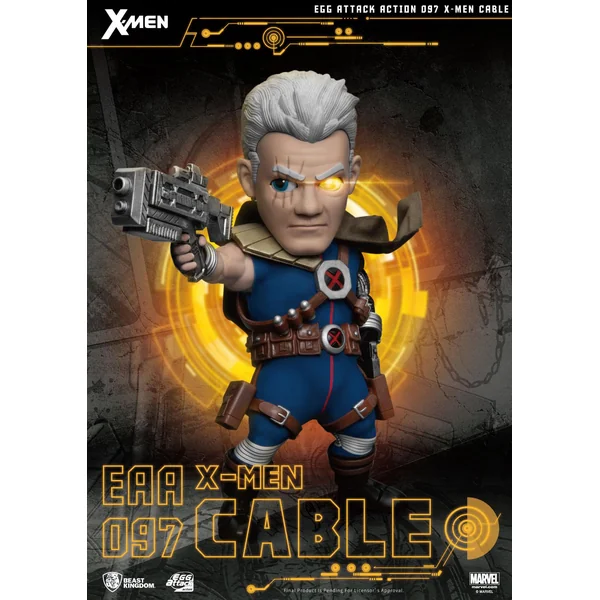 Cable figurine X-Men Egg Attack Beast Kingdom 17 cm