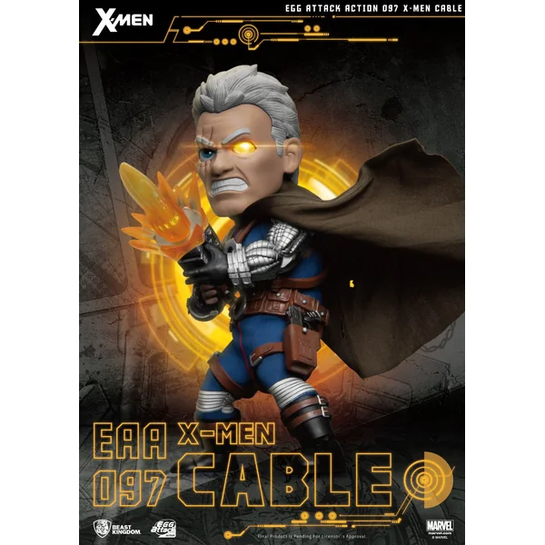 Cable figurine X-Men Egg Attack Beast Kingdom 17 cm
