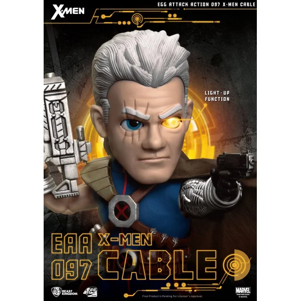 Cable figurine X-Men Egg Attack Beast Kingdom 17 cm
