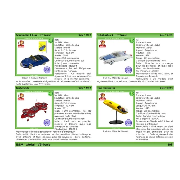 CAC3D: PARA-BD Spécial Métal (2019) - encyclopédie des produits dérivés