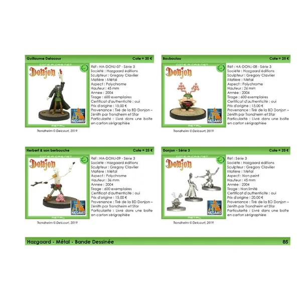 CAC3D: PARA-BD Spécial Métal (2019) - encyclopédie des produits dérivés