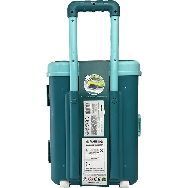 Caisse ensemble table dans une valise 49 x 24 x 61,5 cm