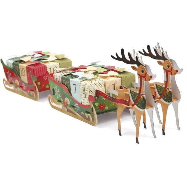 CALENDRIER DE L'AVENT - RENNES ET TRAINEAUX