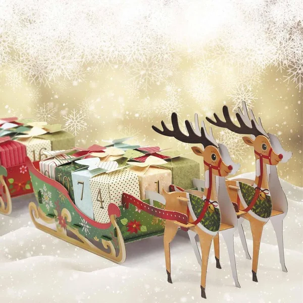 CALENDRIER DE L'AVENT - RENNES ET TRAINEAUX