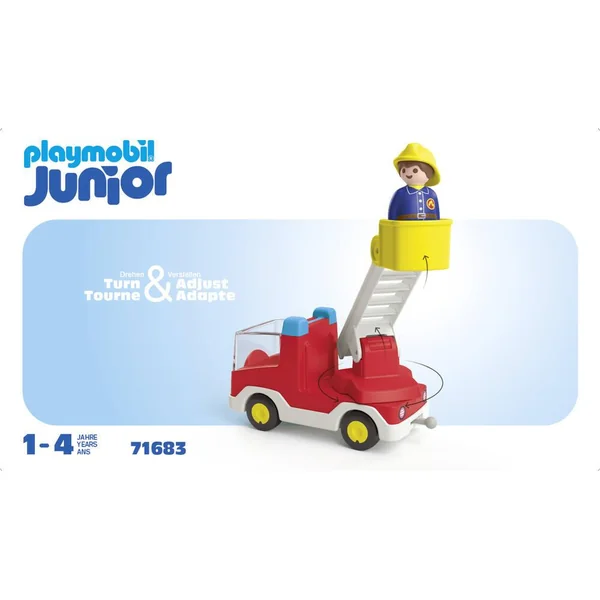 CAMION DE POMPIER AVEC ECHELLE PIVOTANTE - 71683