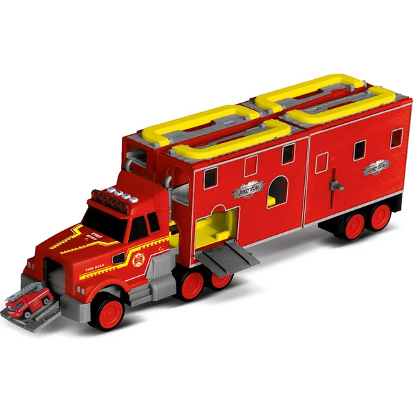 Camion de station de pompiers avec effets 61x18,5x26 cm