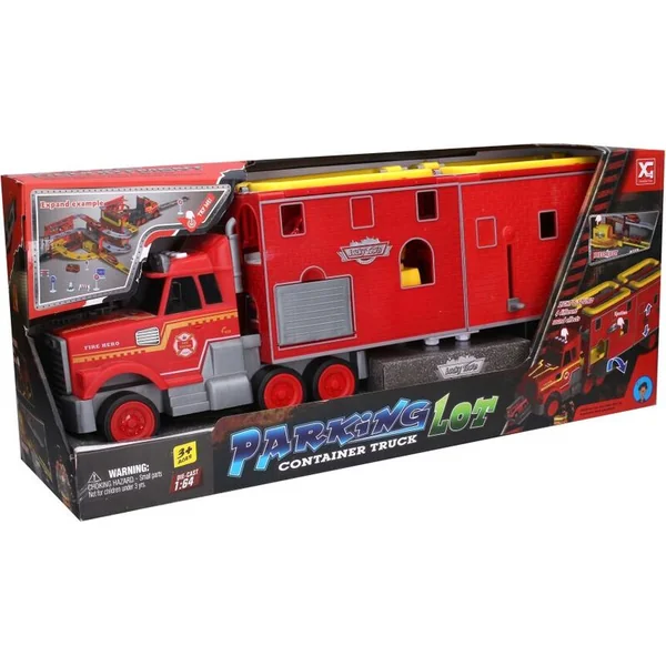Camion de station de pompiers avec effets 61x18,5x26 cm