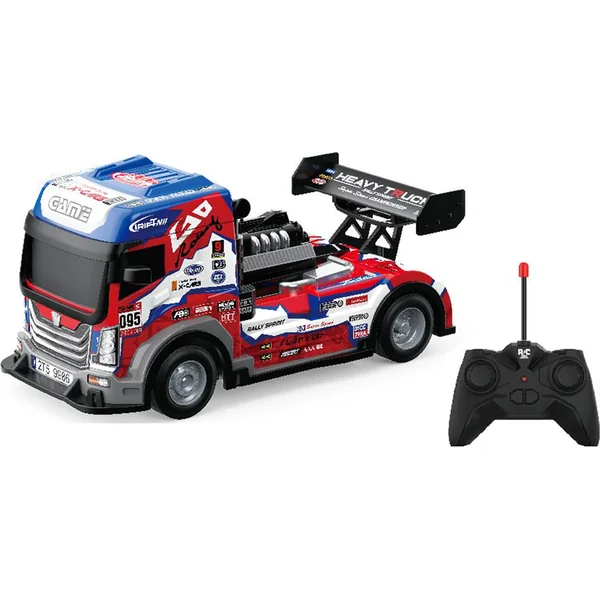 Camion lourd lumineux RC télécommandé 23,5 cm