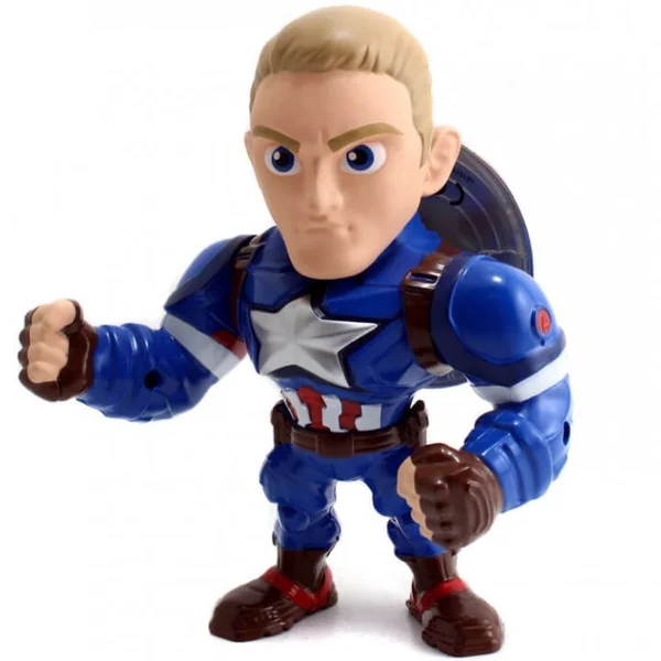CAPTAIN AMERICA FIGURINE MARVEL CIVIL WAR JADA METALS DIE CAST M56