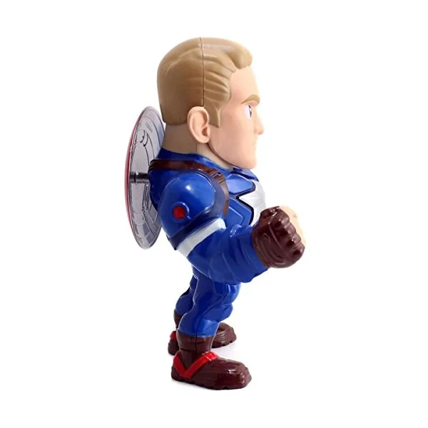 CAPTAIN AMERICA FIGURINE MARVEL CIVIL WAR JADA METALS DIE CAST M56