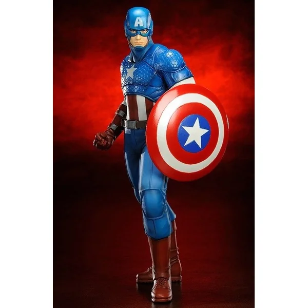 CAPTAIN AMERICA STATUE ARTFX+ 1/10 AVENGERS NOW MARVEL COMICS KOTOBUKIYA 19 CM
