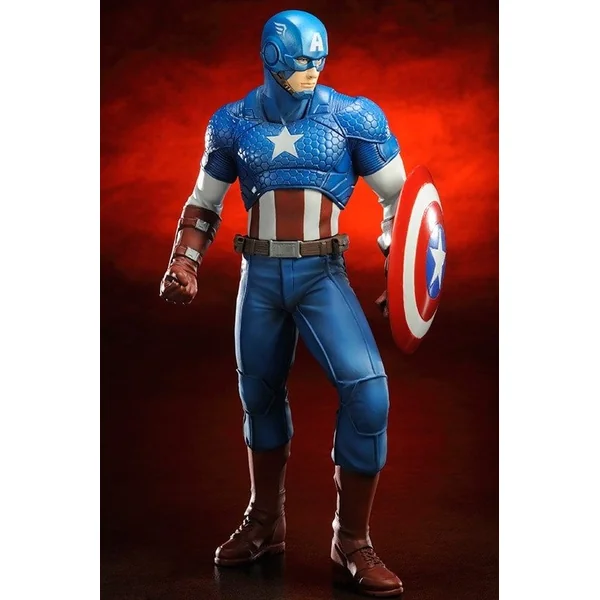 CAPTAIN AMERICA STATUE ARTFX+ 1/10 AVENGERS NOW MARVEL COMICS KOTOBUKIYA 19 CM