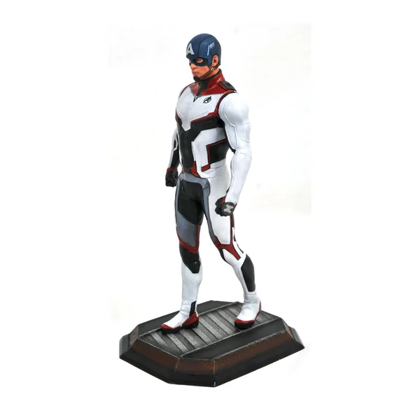 CAPTAIN AMERICA TEAM SUIT STATUE AVENGERS ENDGAME MARVEL MOVIE GALLERY DIAMOND SELECT
